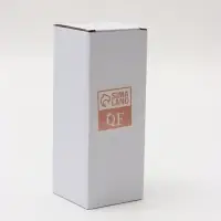 Органайзер для ватных палочек и дисков, с крышкой, 2 секции, 6.7&times;19 см, прозрачный