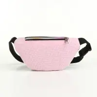 Сумка поясная детская на молнии &laquo;Выбражулька&raquo;, розовая