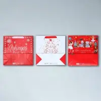 Набор пакетов подарочных &laquo;Снежного Нового года&raquo;, 3 шт., 30&times;30&times;12 см