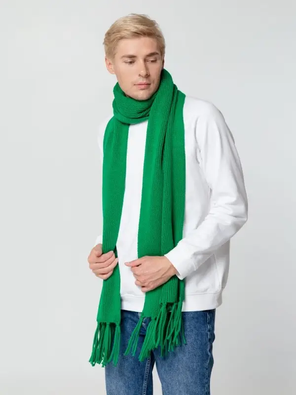 Шарф Flette, зеленый Шарф Flette, зеленый