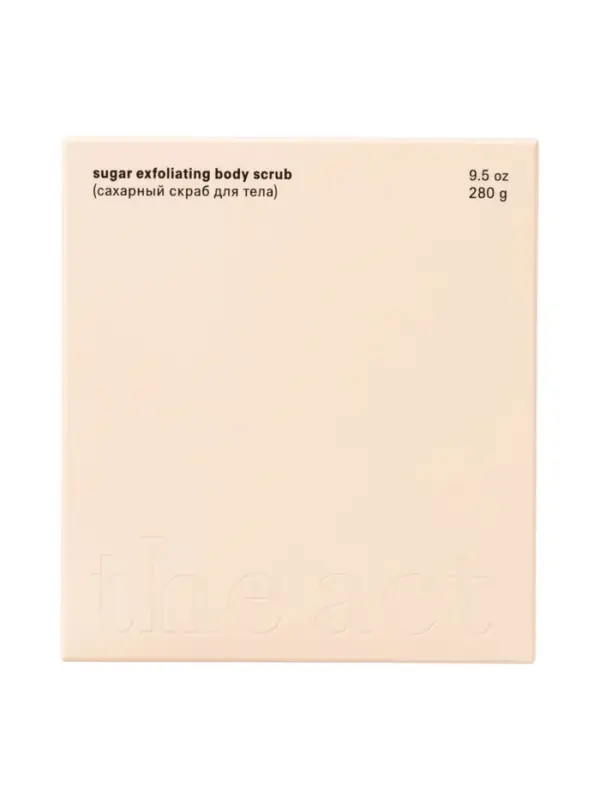 Скраб для тела сахарный, 280 г, The Act