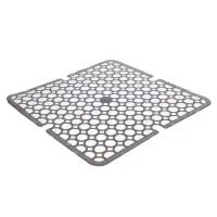 Коврик в раковину противоскользящий тм VETTA Кругляш, 27,5х27,5см, ПВХ, 4 цвета