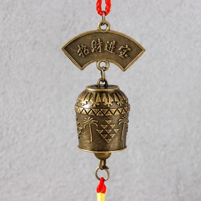 Колокольчик металл  Колокольчик металл "Пальма" 1 колокол 25х4х2,8 см