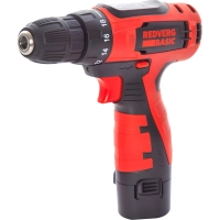 Дрель-шуруповерт акк. REDVERG Basic SD12LE/1 АКБ x Li-ion  (12В, 1.5 Ач)+ЗУ