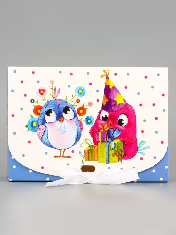 Подарочная коробка сборная &laquo;Сюрприз&raquo;, 16.5&times;11, 5&times;5 см