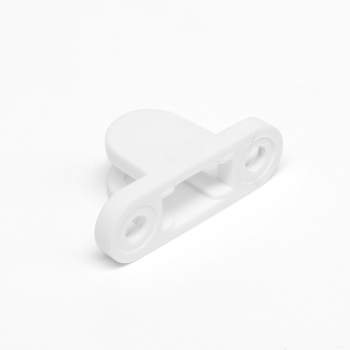 Ограничитель открывания окна ТУНДРА, пластиковый, L=165 мм, белый, 1 шт. Ограничитель открывания окна ТУНДРА, пластиковый, L=165 мм, белый, 1 шт.