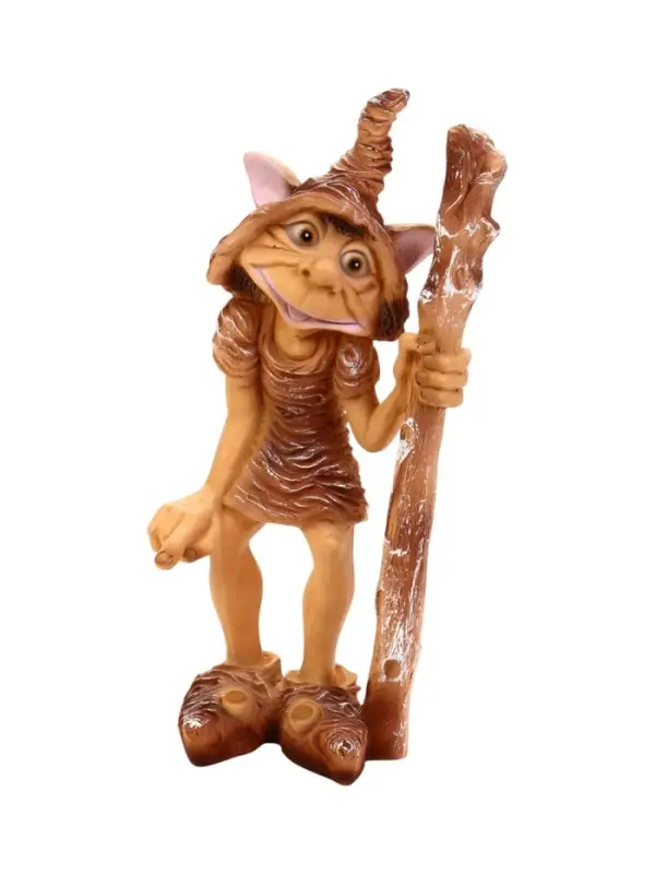 Садовая фигура 46 х 20 х 19 см полистоун Тролль большой