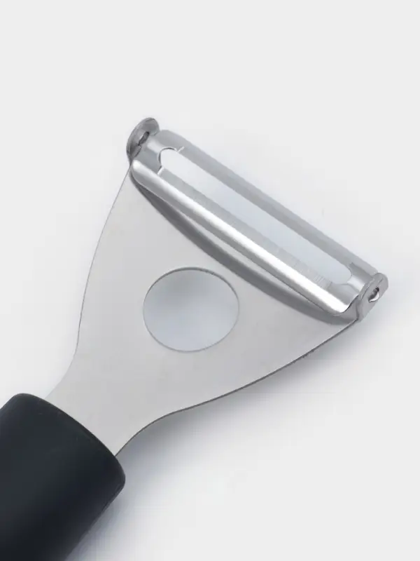 Овощечистка Доляна &laquo;Чили&raquo;, 18.5 см, чёрная