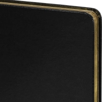 Ежедневник недатированный черный MEGAPOLIS А5,142х214мм,160л.з обр 3-281/10