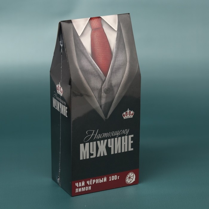 Чай чёрный «Настоящему мужчине»: с ароматом лимона, 100 г Чай чёрный «Настоящему мужчине»: с ароматом лимона, 100 г
