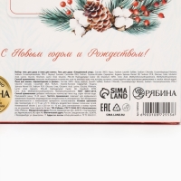 РЯБИНА Набор "С Новым годом и Рождеством", гель для душа и пена для ванны