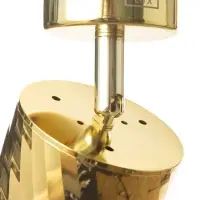 Спот &laquo;Алисер&raquo; GU10 золото 7.5&times;7.5&times;20 см