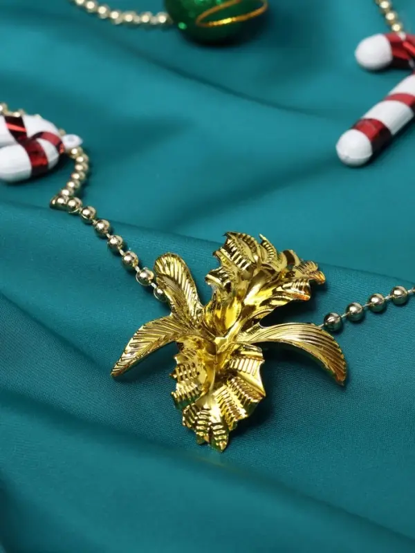 Бусы на ёлку &laquo;Шарики, подарки, карамель&raquo;, 90 см, разноцветные