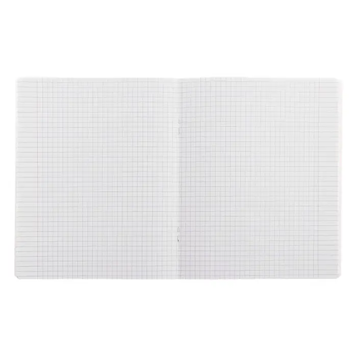 Тетрадь 24 листа в клетку Calligrata "Однотонная Классика с уголком", обложка мелованный картон, ВД-лак, блок офсет, белизна 95%, МИКС