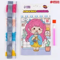 Алмазная вышивка &laquo;Ичиго&raquo;, 13.7&times;18.3 см, картон, с частичным заполнением