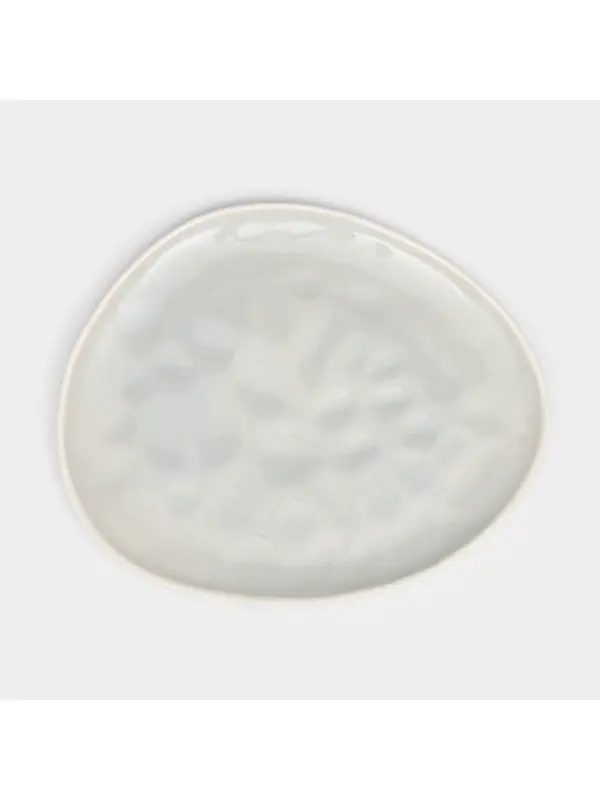 Набор тарелок Керамика ручной работы &laquo;Рестос&raquo;, 4 предмета, Иран, серый