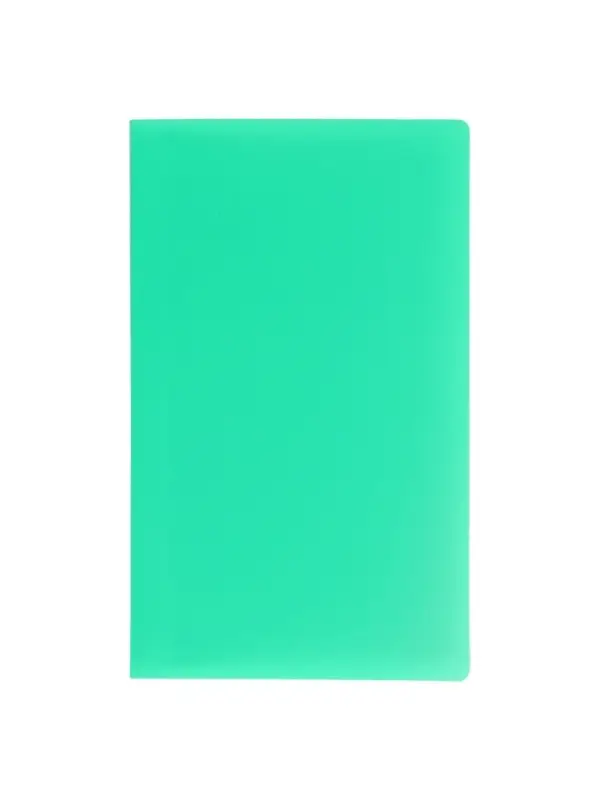 Визитница на 60 карт, 3 карты на 1 листе, обложка пластик, МИКС