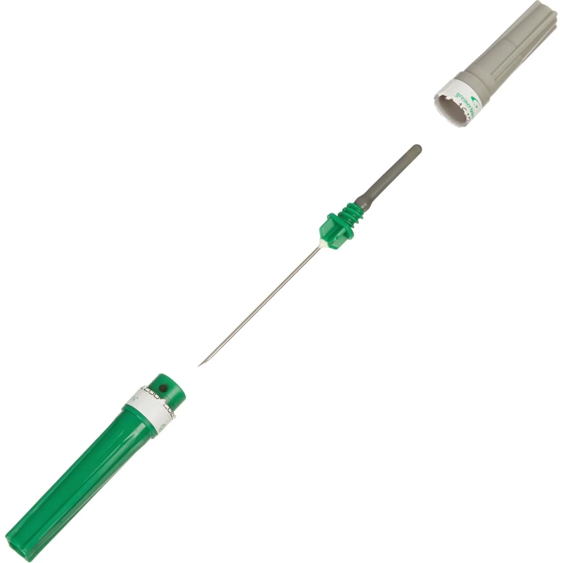 Игла двусторонняя 21G (0,8х38мм) зеленая VACUETTE 450076 100шт/уп