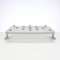 Туалет с сеткой, 44&times;33&times;11.5 см, синий, серый