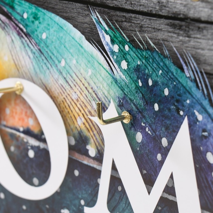 Ключница открытая Ключница открытая "Хоум" 5 крючков, 23х32 см