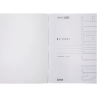 Тетрадь 96л А4ф клетка,скоба,мел.карт,чер.тит.л-СОЛО-Черный бархат,092910