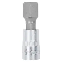 Головка 1/4"DR со вставкой HEX 10мм, L=37мм