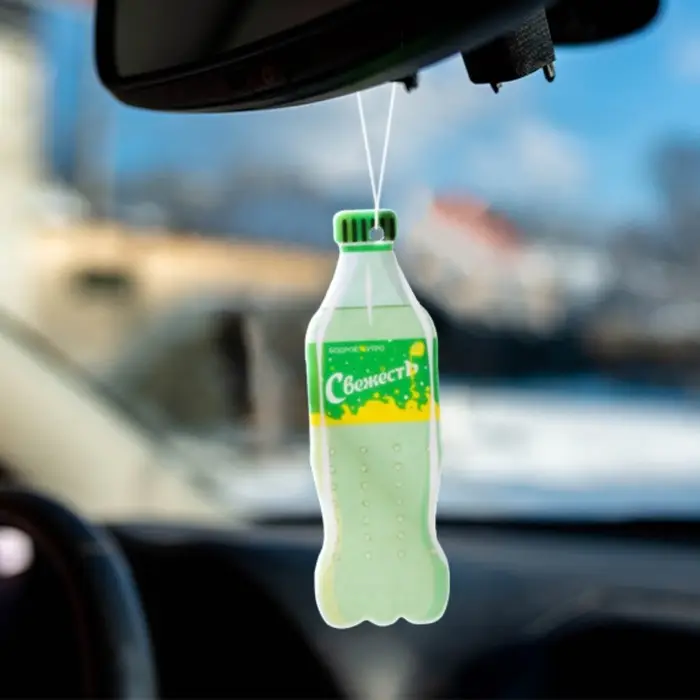 Ароматизатор подвесной Grand Caratt Газировка, Лимон-лайм, картонный Ароматизатор подвесной Grand Caratt Газировка, Лимон-лайм, картонный