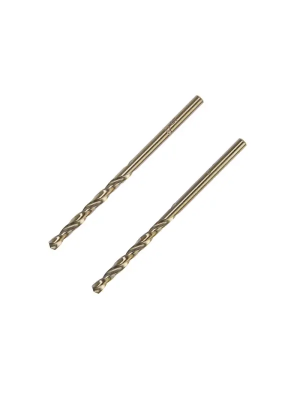 Сверло по металлу ТУНДРА, HSS-Co (5% кобальта), цилиндрический хвост., 3.5 мм, 2 шт.