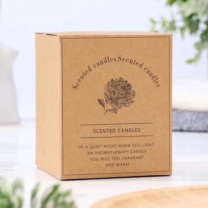 Ароматическая свеча в банке Hong. Chen, жасмин и роза