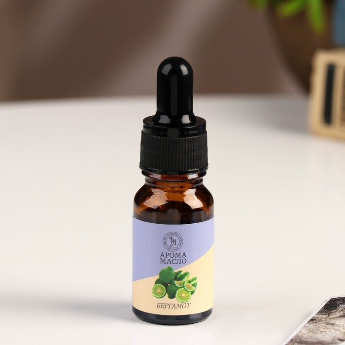 Эфирное масло  Эфирное масло "Бергамот", удобный дозатор, 10 мл, "Богатство Аромата"