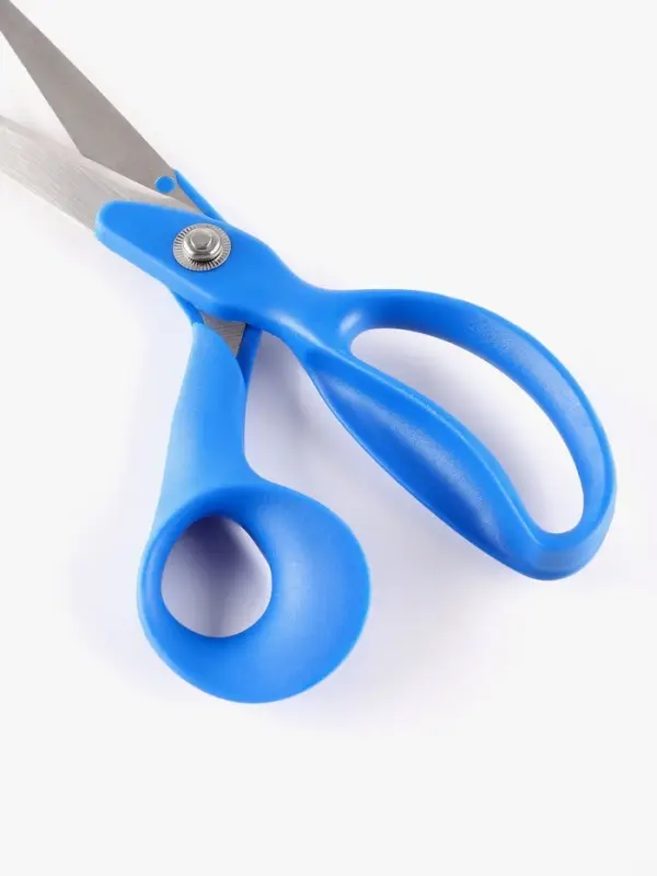 Ножницы портновские, скошенное лезвие, 10", 25 см, МИКС