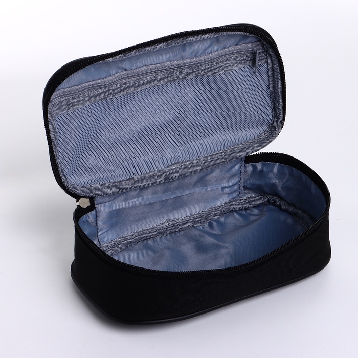 Косметичка на молнии, цвет чёрный Косметичка на молнии, цвет чёрный