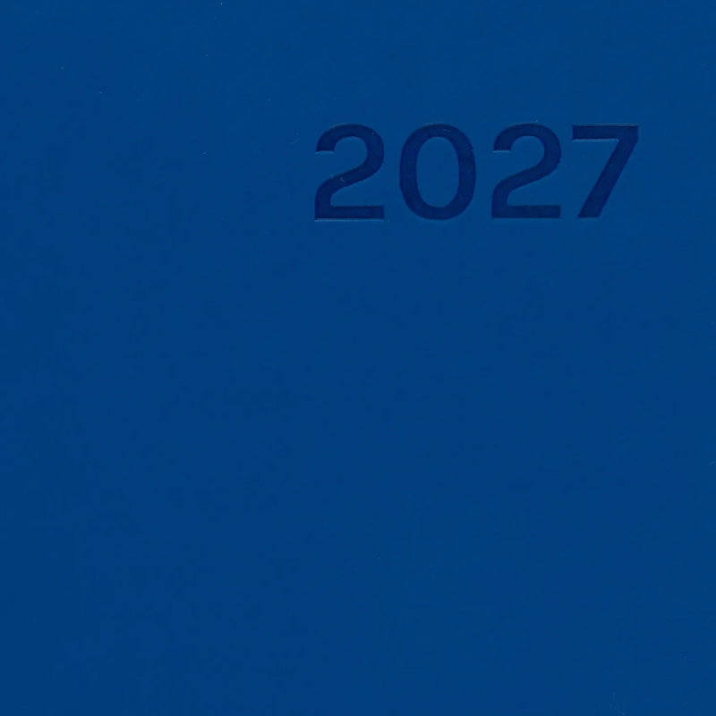 Ежедневник датированный 2027 Attache СОФТ ТАЧ А5 140х200мм 168л синий