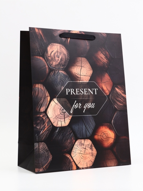 Пакет подарочный вертикальный "Для тебя", 31 × 40 × 14 см