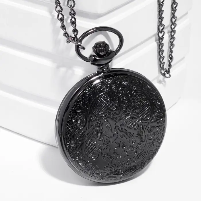 Часы карманные &laquo;Классика&raquo;, кварцевые, цепочка 40 см, d=4.5 см