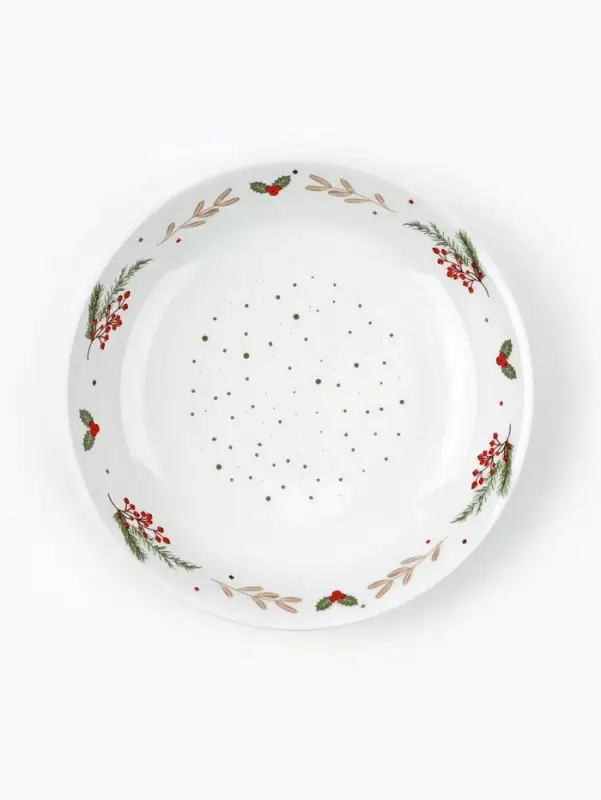 Тарелка новогодняя суповая &laquo;Новогодние истории&raquo;, d=20 см