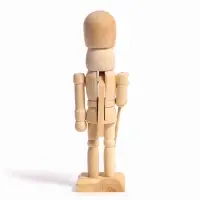 Роспись по дереву на новый год «Щелкунчик», набор для творчества