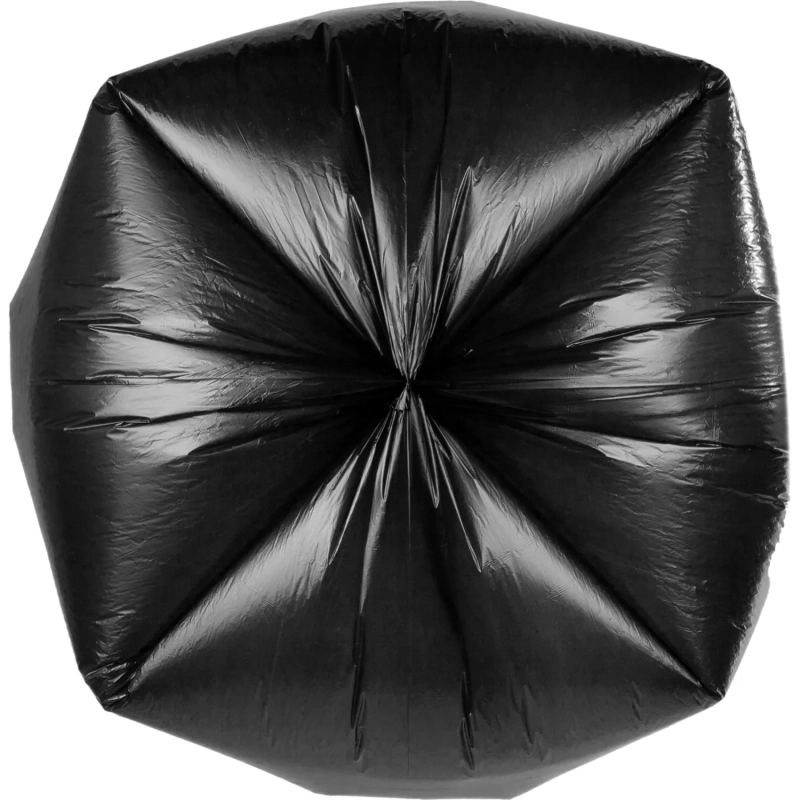 Мешки для мусора ПНД 30л&nbsp; 50шт/рул черные 48х57,5см Элементари ЕЛР30-50/20