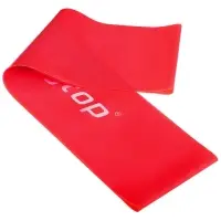 Фитнес-резинка ONLYTOP, 30.5&times;7.6&times;0.05 см, нагрузка 4 кг, цвет фуксия