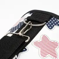 Сумка - переноска &laquo;Звёзды&raquo;, размер S, 37.5&times;17&times;22 см, каркасная, белая