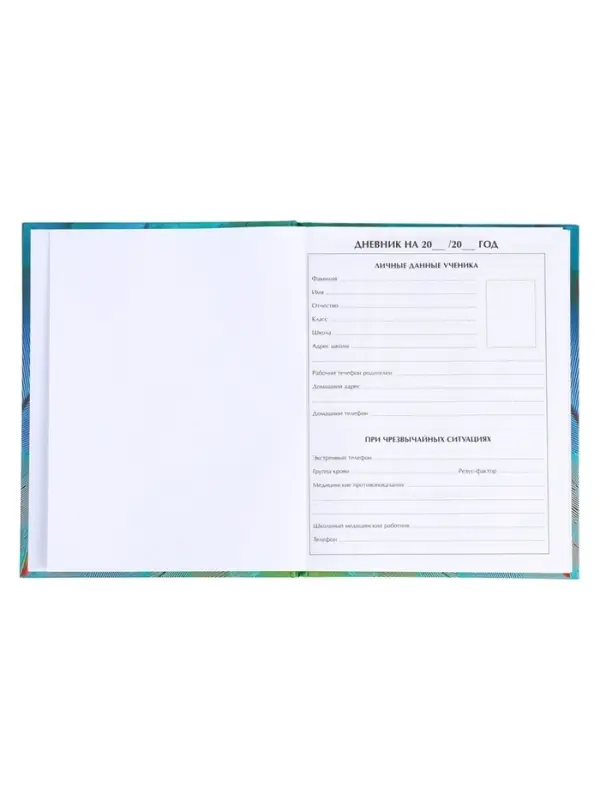 Дневник для 5-11 классов, "Перья 2", твердая обложка 7БЦ, матовая ламинация, выборочный лак, 48 листов