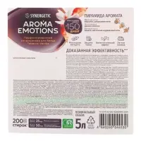 Кондиционер для белья парфюмированный SYNERGETIC ваниль, табак, бергамот, 5 л