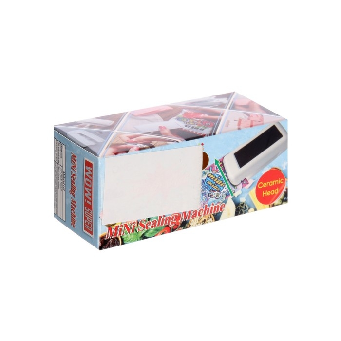 Запайщик пакетов LPS-01, мини, магнит, от батареек 2*АА (не в комплекте), белый Запайщик пакетов LPS-01, мини, магнит, от батареек 2*АА (не в комплекте), белый