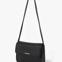 Сумка женская мессенджер TEXTURA на магните, 25&times;7.5&times;19 см, чёрный