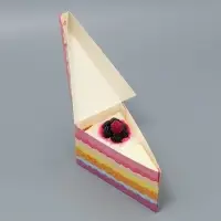 Коробка для торта, кондитерская упаковка «Корги», 15.5 х 8.5 х 8.5 см