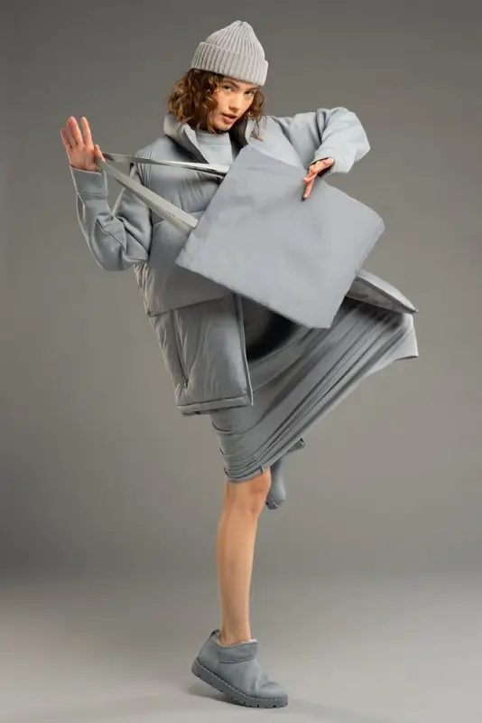 Основа для шопера B5, серая Основа для шопера B5, серая