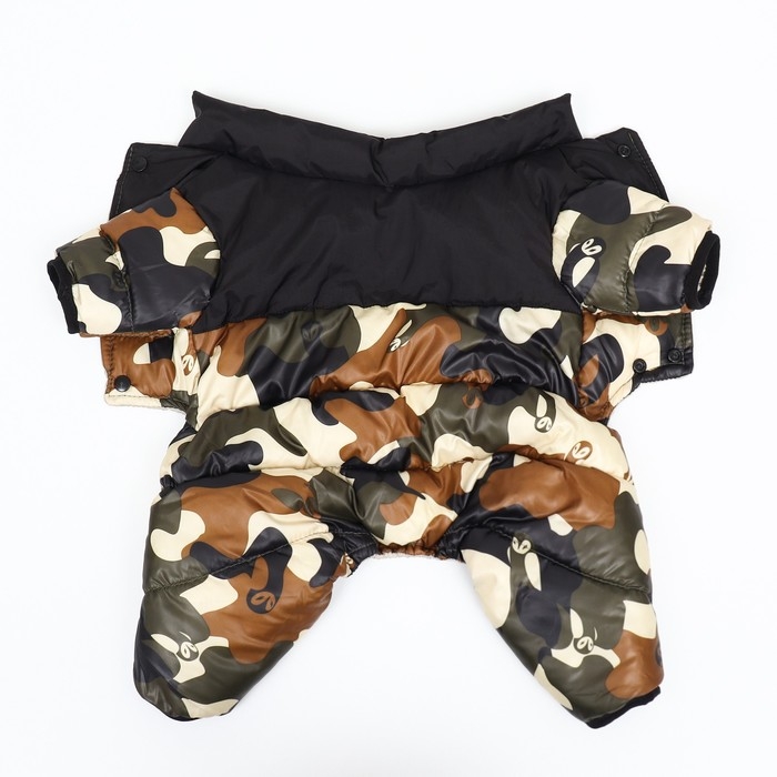 Комбинезон  Комбинезон "Умка", размер 10 (ДС 25 см, ОГ 34 см, ОШ 24 см), камуфляжный