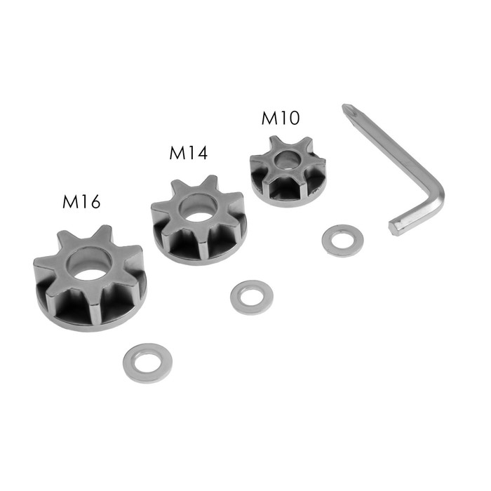 Насадка для УШМ ТУНДРА, цепная пила, 300 мм 12 Насадка для УШМ ТУНДРА, цепная пила, 300 мм 12", 45 звеньев, 1.3 мм, шаг 3/8", M10, М14