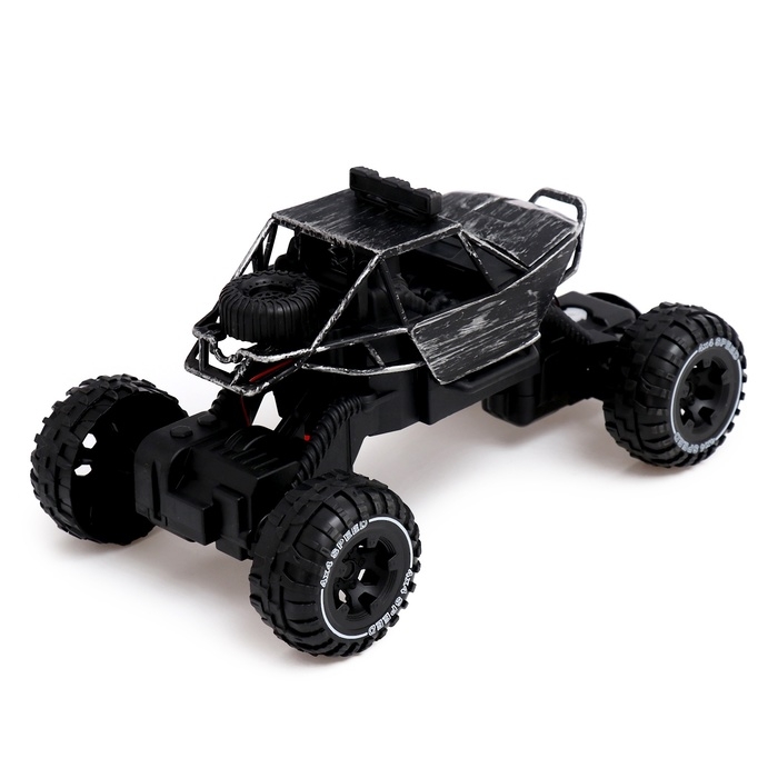 Джип радиоуправляемый «Покоритель вершин», 1:20, световые эффекты, цвет серый Джип радиоуправляемый «Покоритель вершин», 1:20, световые эффекты, цвет серый