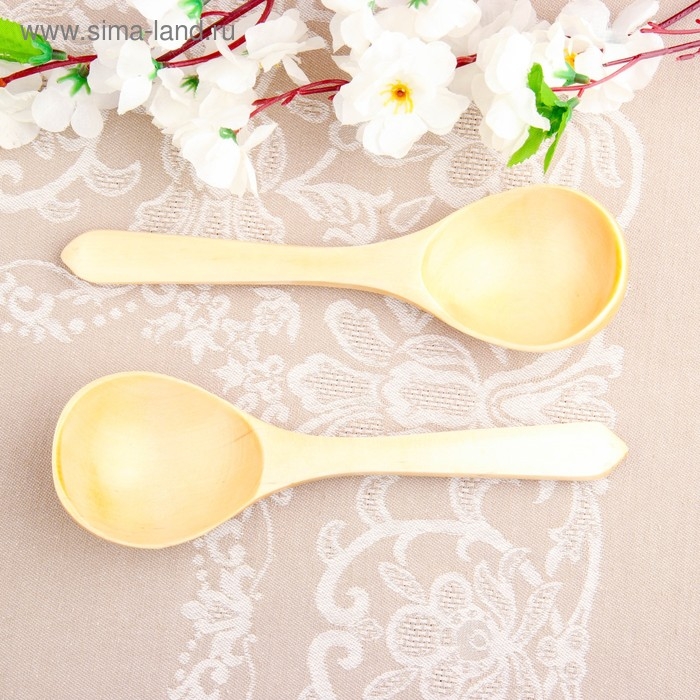 Ложка салатная, покрытая лаком, 6×21 см Ложка салатная, покрытая лаком, 6×21 см